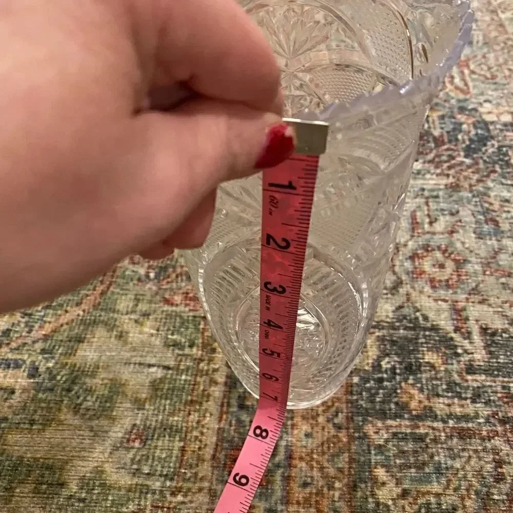 Beautiful plastic vase